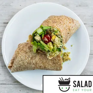 Fresh Caesar Salad Wrap