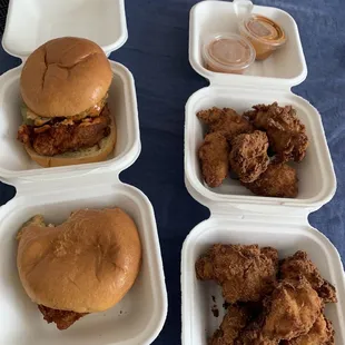 Boneless Fried Chicken Wings