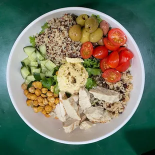 Greek Buddha Bowl add Chicken