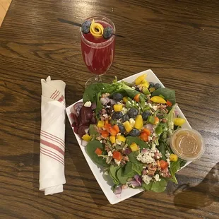 Dinner and a drink at Ivwild School location