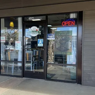 The front door