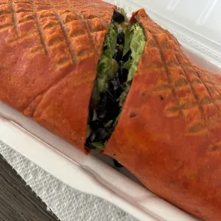 Wrap in to go container