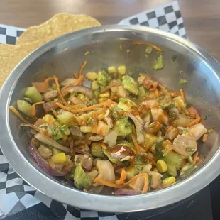 Fish ceviche bowl