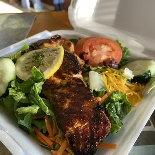 Salmon salad