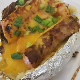 Garlic Lemon Salmon