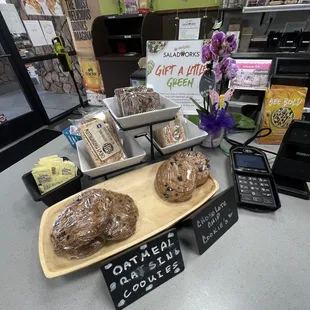 Goodies for purchase