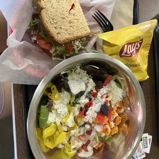 Turkey Bacon Ranch Sandwich