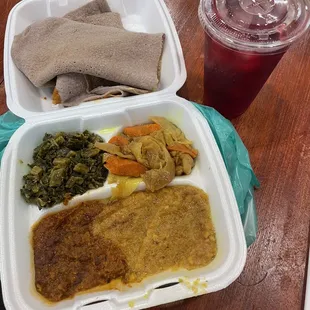 Ethiopian Vegan Platter