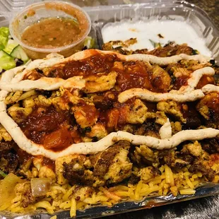 Chicken Shawarma Plate