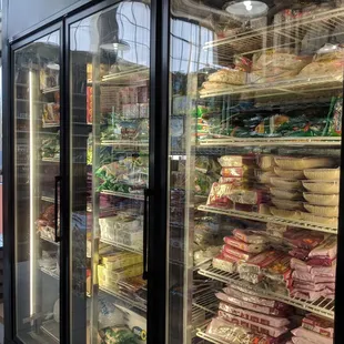 Frozen groceries