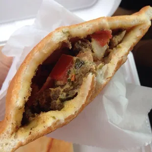 Chicken kabob pastry