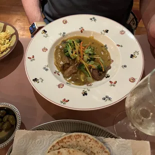 Lamb curry.