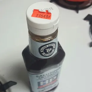 Expired! I can't believe we put this on our food the other night.