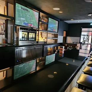 The bar early afternoon Saturday