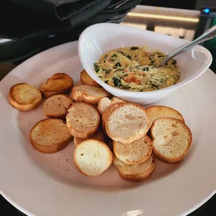 Spinach and Artichoke Dip! Yummy! I dont like Spinach or artichokes.  But I love this! DELICIOUS!