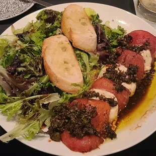 Warm Caprese Salad
