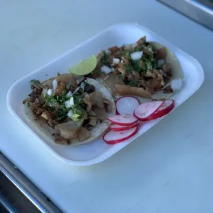 "Salas mix 2" ~ cueritos, buche, &amp; carnitas! Yummy!