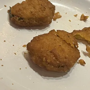 Fried pickles.
