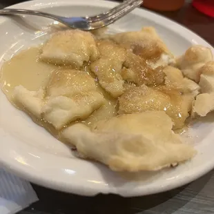 Cut up sopapilla
