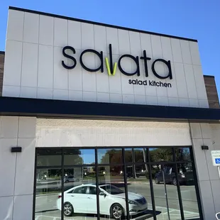 The outside entrance