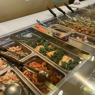 interior, salads