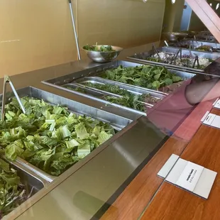 interior, salads