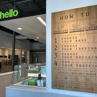 How to place your order.