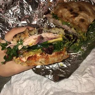 made my own sandwich! sooo flavorful &amp; delicious!