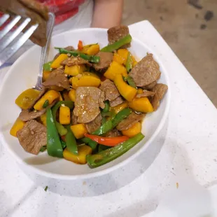 Salaya pumpkin w/ &quot;beef&quot; protein
