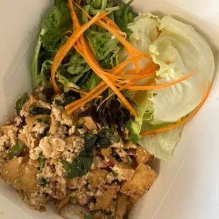 Tofu Larb Salad