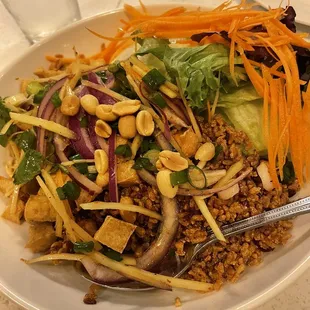 Crispy Rice Salad
