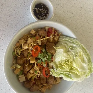 Chicken lettuce wraps