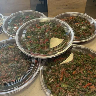 Basil Beyond Beef with Rice