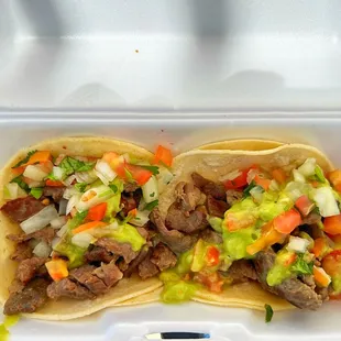 Carne Asada street tacos