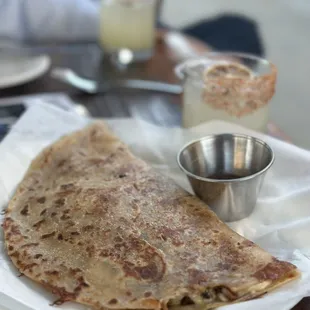 Quesadilla (Pollo Adobado)