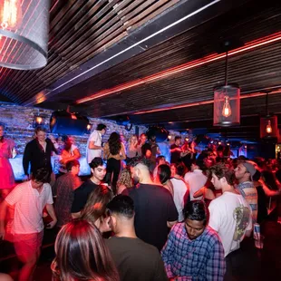 basement dance floor