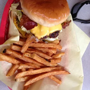Outstanding burger and fries!!!