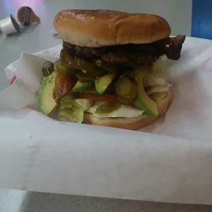 Good burger. Small patty..