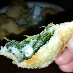 Spinach and Cheese Empanada