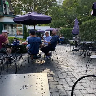 Great outdoor patio!