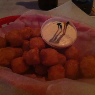 Pepper Jack Fried Cheese Cubes