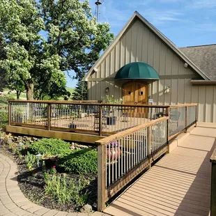 Winery with patio
