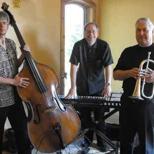 Live music every weekend.  Here is Swing Inc.