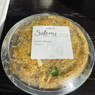 Chicken Biryani