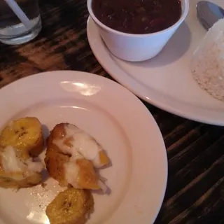 Fried Sweet Plantains with Cheese