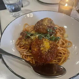 Spaghetti & Meatballs