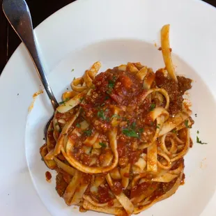 Tagliatelle Bolognese