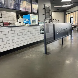 New counter to order from...