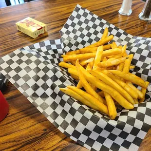 Crispy and hot French fries!
