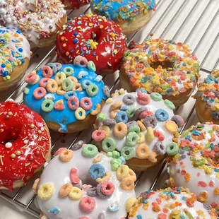 Fancy donuts